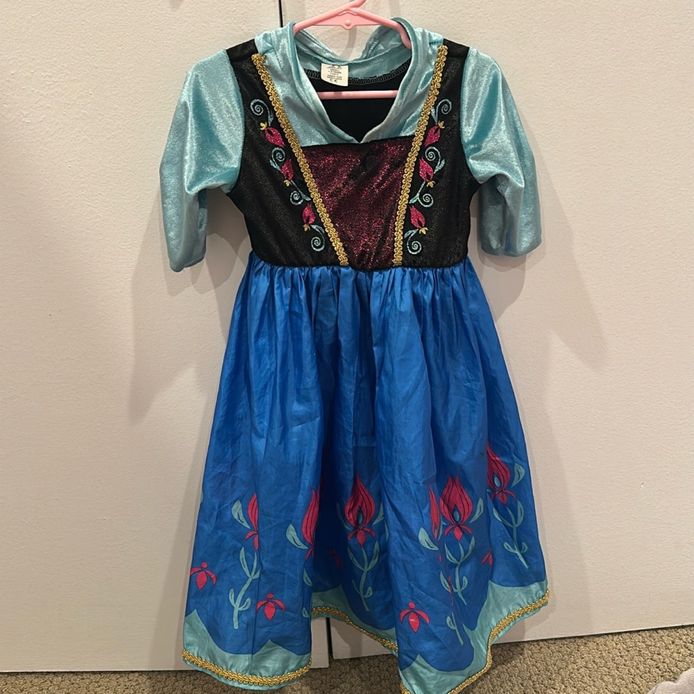 2T Anna from Frozen dress up dress.